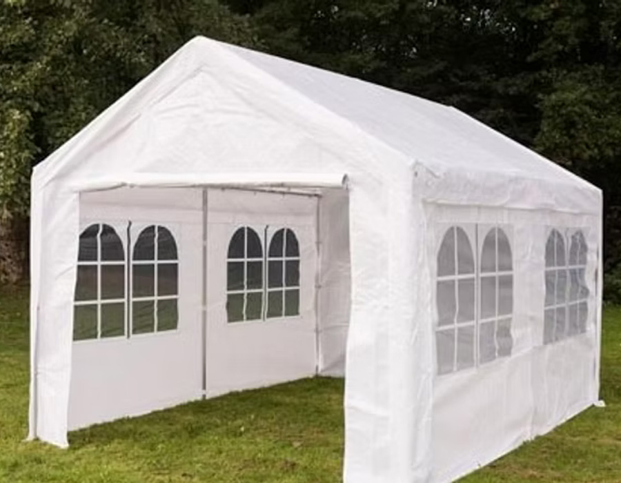 PARTYTENT 1 - 4x3 METER - Capaciteit ca. 12 Personen