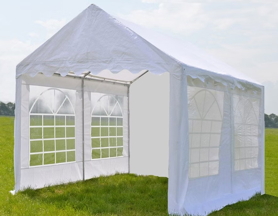 PARTYTENT 2 - 4x4 METER - Capaciteit ca. 16 Personen